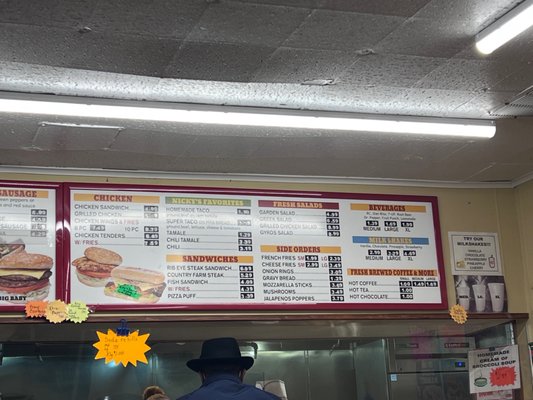 Menu photo 1 Nicky's Carry Out Chicago, IL Menu photo 1 Nicky's Carry Out Chicago, IL