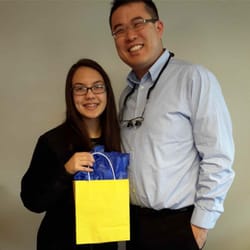 Willowbrook Orthodontics - Dr. Yue with a patient