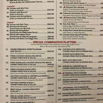La Caridad 72 - menu - Chinese Near Me - New York, New York
