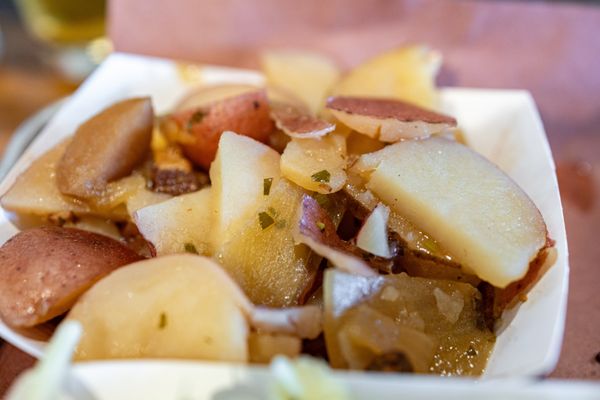 Photo of Slow Hand BBQ - Pleasant Hill, CA, US. German Potato Salad