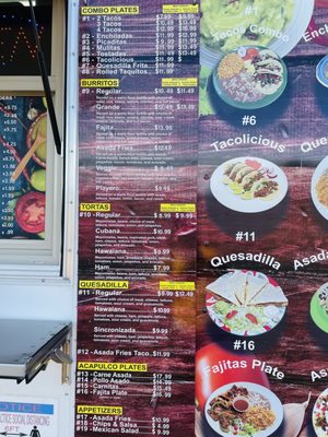 Menu photo 5 Acapulco Tacos Centralia, WA
