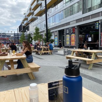 Atlas Brew Works - Distanced outdoor seating - Breweries Near Me - Washington, DC, District of Columbia