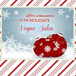 Vogue Salon - So thankful for you!