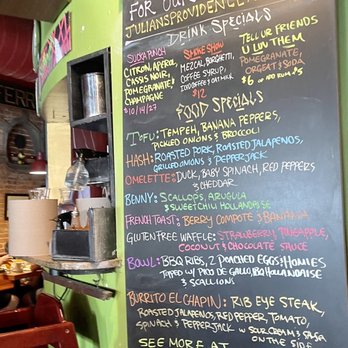 Julians - Menu - New American Near Me - Providence, Rhode Island Julians - Menu - New American Near Me - Providence, Rhode Island
