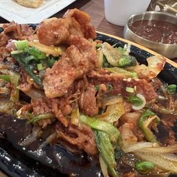 Marinated pork
