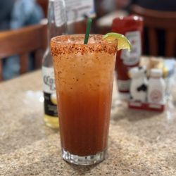 Salmon Creek Cafe - Michelada done the right way.