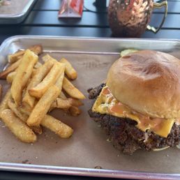 Sunset Smash and Fries Sunset Smash and Fries