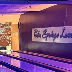 Palm Springs Lanes - Clean lanes and that timeless bowling alley vibe