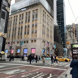 Tiffany and Co at the corner of 5th Ave and 57th