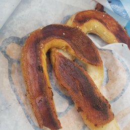 Burnt pretzel!!! Trash!!!! Burnt pretzel!!! Trash!!!!