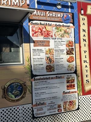Menu photo 3 Maui Shrimp Kihei, HI