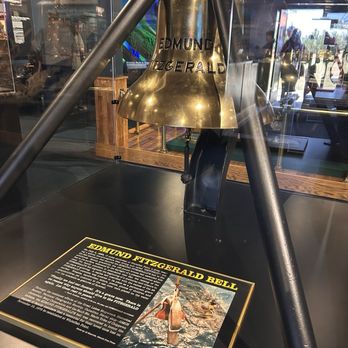 Great Lakes Shipwreck Museum - The bell from the ill-fated Edmund Fitzgerald, a gift from Ontario, Canada. (A reminder that Canadians are our friends) - Museums Near Me - Paradise, Michigan