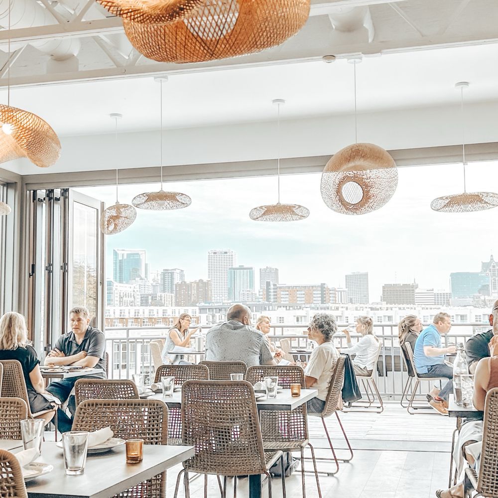 Avli - a restaurant with a view of the city - Greek Near Me - Milwaukee, Wisconsin Avli - a restaurant with a view of the city - Greek Near Me - Milwaukee, Wisconsin
