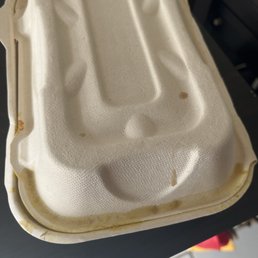 Leakage from the top. Leakage from the top.