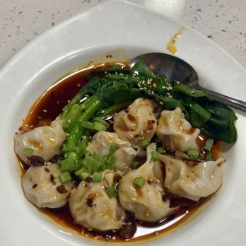 New Dim Sum Kingdom - 54. Pork Wonton in Chili Oil - Dim Sum Near Me - Philadelphia, Pennsylvania New Dim Sum Kingdom - 54. Pork Wonton in Chili Oil - Dim Sum Near Me - Philadelphia, Pennsylvania