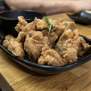 Kinjo Hand Roll Bar - karaage chicken - delicious but needed a little salt? - Sushi Bars Near Me - Sacramento, California Kinjo Hand Roll Bar - karaage chicken - delicious but needed a little salt? - Sushi Bars Near Me - Sacramento, California