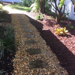 Notice the grade? Yep, before Jim, it was a raging river during storms... Now? slow moving water due to rocks...great job! Notice the grade? Yep, before Jim, it was a raging river during storms... Now? slow moving water due to rocks...great job!