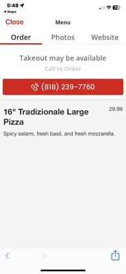 Tony's Bella Vista Restaurant & Pizzeria by null
