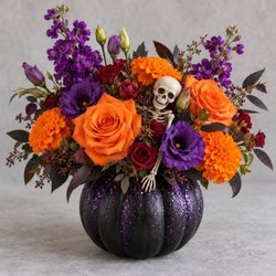 Lucille Florist - Cutest halloween arrangement.