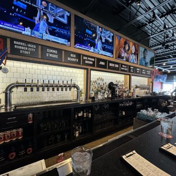 Boss Dog Brewing - Bar area and taps - Breweries Near Me - Cleveland Heights, Ohio Boss Dog Brewing - Bar area and taps - Breweries Near Me - Cleveland Heights, Ohio