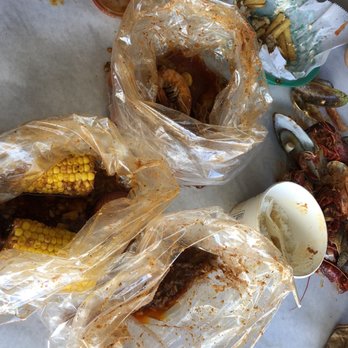 The Boiling Crab - Did some damage. Super full! - Seafood Near Me - Honolulu, Hawaii The Boiling Crab - Did some damage. Super full! - Seafood Near Me - Honolulu, Hawaii