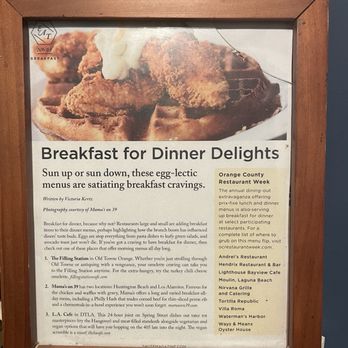 The Filling Station Cafe - Rewards - Breakfast & Brunch Near Me - Orange, California