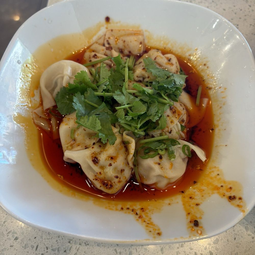 Pan Dumpling House - N11. Wonton with Chili Oil - Chinese Near Me - Corona, California