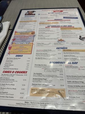 Menu photo 1 Brooklyn Diner USA New York, NY