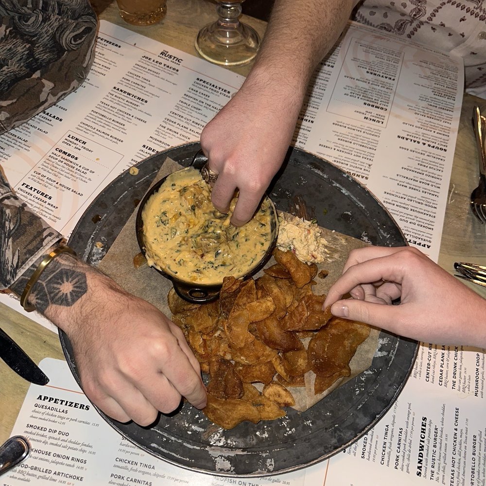 The Rustic - Dip appetizer - New American Near Me - Dallas, Texas