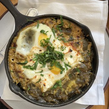 Miriam - Green Shakshuka - Wine Bars Near Me - Brooklyn, New York Miriam - Green Shakshuka - Wine Bars Near Me - Brooklyn, New York