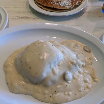 Lincoln Square Pancake House - Slightly bland biscuits and gravy, but with a little hot sauce, it's just fine. - Breakfast & Brunch Near Me - Indianapolis, Indiana Lincoln Square Pancake House - Slightly bland biscuits and gravy, but with a little hot sauce, it's just fine. - Breakfast & Brunch Near Me - Indianapolis, Indiana