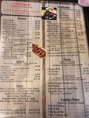 Menu photo 6 Bub-Ba-Q Woodstock, GA