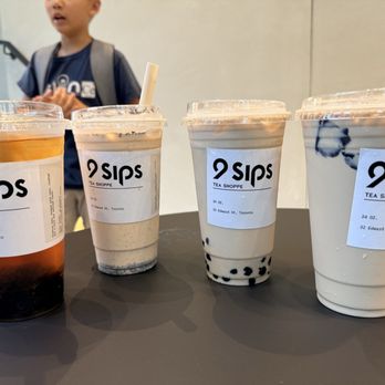 9Sips Tea Shoppe - We tried a variety and loved everything - Bubble Tea Near Me - Toronto, Ontario