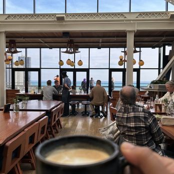Cindy's Rooftop - Cappuccino with honey - New American Near Me - Chicago, Illinois
