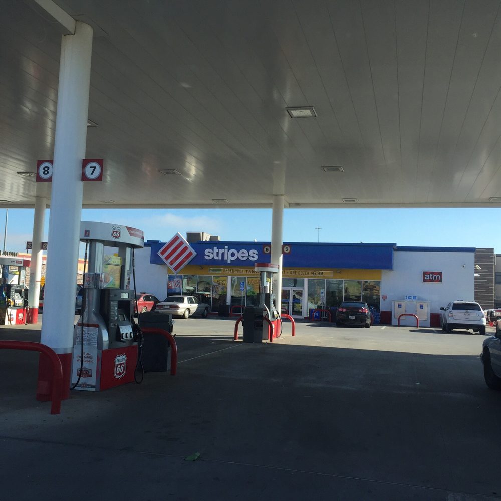 Stripes - a gas station with cars parked in front of it - Gas Stations Near Me - Lubbock, Texas Stripes - a gas station with cars parked in front of it - Gas Stations Near Me - Lubbock, Texas