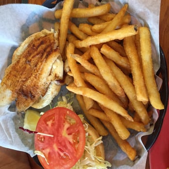 Charlie Horse Restaurant - Friday lunch special: grilled fish sandwich and fries - Seafood Near Me - Ormond Beach, Florida Charlie Horse Restaurant - Friday lunch special: grilled fish sandwich and fries - Seafood Near Me - Ormond Beach, Florida