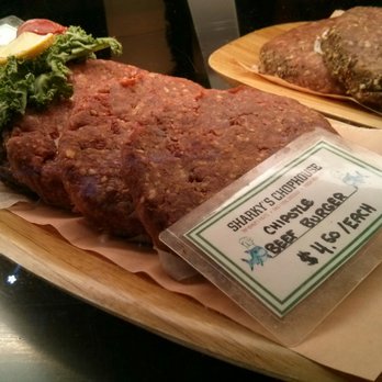 Sharky's Chophouse - Burger patties. - Butcher Near Me - North Vancouver, British Columbia