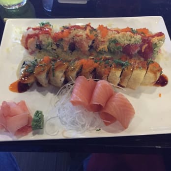 Ichi Tokyo - This is the Texas ranger roll, Rochester roll and smoked salmon. - Sushi Bars Near Me - Rochester, Minnesota Ichi Tokyo - This is the Texas ranger roll, Rochester roll and smoked salmon. - Sushi Bars Near Me - Rochester, Minnesota