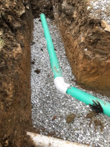 Slide of LCVL Excavation & Plumbing