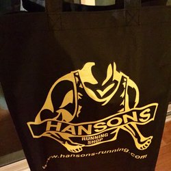 Hanson’s Running Shop - Shopping bag is a reusable one!