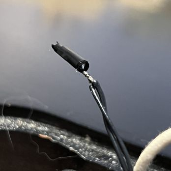 Guitar Center - Bret's wiring job, he used electrical tape here - Musical Instruments & Teachers Near Me - Modesto, California