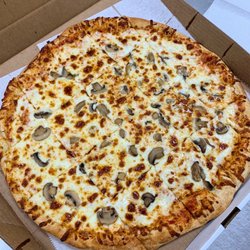 Three Rivers Food Mart - 16" pizza w/ mushrooms  made to order!