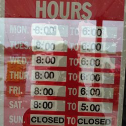 Peters True Value Hardware - Open Monday - Friday 8:00am to 6:00pm Saturday 8:00am to 5:00pm