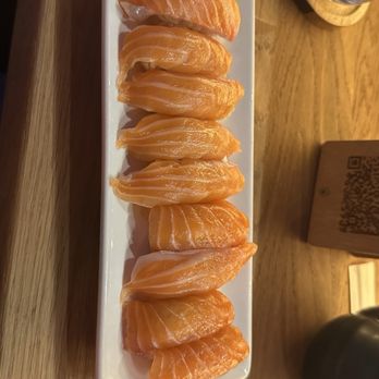 Yujo Nori - Salmon nigiri - Japanese Near Me - Carrollton, Texas Yujo Nori - Salmon nigiri - Japanese Near Me - Carrollton, Texas