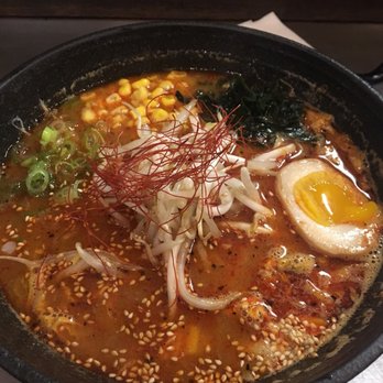 Ganko Ittetsu Ramen - Spicy Miso (vegetarian) - Ramen Near Me - Brookline, Massachusetts Ganko Ittetsu Ramen - Spicy Miso (vegetarian) - Ramen Near Me - Brookline, Massachusetts
