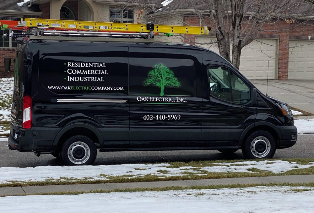 OAK ELECTRIC 601 Calvert St, Lincoln, Nebraska Electricians Phone