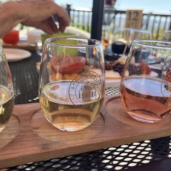 Ste. Chapelle Winery - Flight of wine - Wineries Near Me - Caldwell, Idaho