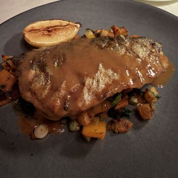 The Ivy Inn - Grilled Local "Rag Mountain" Trout - New American Near Me - Charlottesville, Virginia