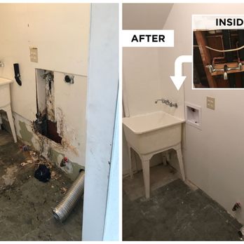 Altadena Handyman - Before and After of laundry room. - Plumbing Near Me - Altadena, California