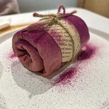 Kyo Matcha - Ube towel cake - Desserts Near Me - Columbia, Maryland Kyo Matcha - Ube towel cake - Desserts Near Me - Columbia, Maryland